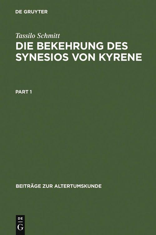 Produktbild: Die Bekehrung des Synesios von Kyrene
