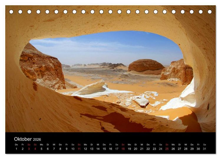 Produktbild: &Auml;gypten (Tischkalender 2026 DIN A5 quer), CALVENDO Monatskalender