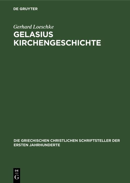 Produktbild: Gelasius Kirchengeschichte