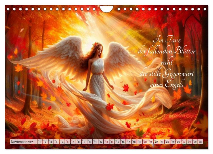 Produktbild: Wenn Engel tr&auml;umen (Wandkalender 2027 DIN A4 quer), CALVENDO Monatskalender