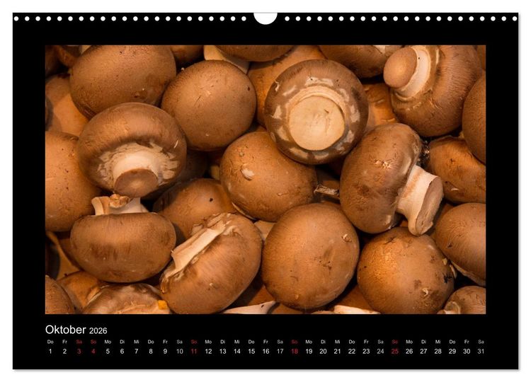 Produktbild: essbar &ndash; Buntes Obst und Gem&uuml;se (Wandkalender 2026 DIN A3 quer), CALVENDO Monatskalender