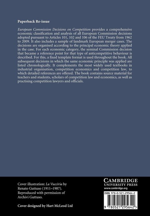 Produktbild: European Commission Decisions on Competition