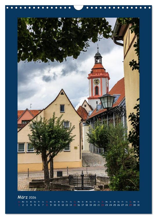 Produktbild: Warum nicht Franken? Das Altm&uuml;hltal (Wandkalender 2026 DIN A3 hoch), CALVENDO Monatskalender