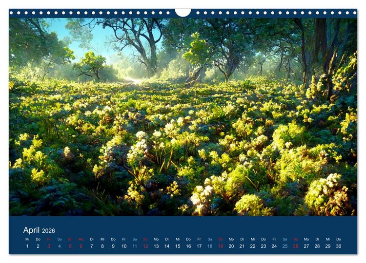 Produktbild: Das Geheimnis der Geduld (Wandkalender 2026 DIN A3 quer), CALVENDO Monatskalender