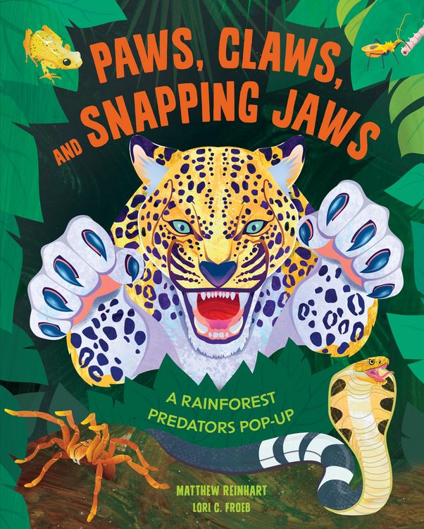 Produktbild: Paws, Claws, and Snapping Jaws Pop-Up Book (Reinhart Pop-Up Studio)