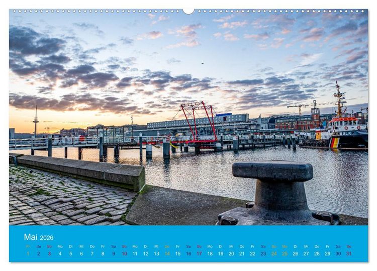 Produktbild: An der Kieler F&ouml;rde (hochwertiger Premium Wandkalender 2026 DIN A2 quer), Kunstdruck in Hochglanz