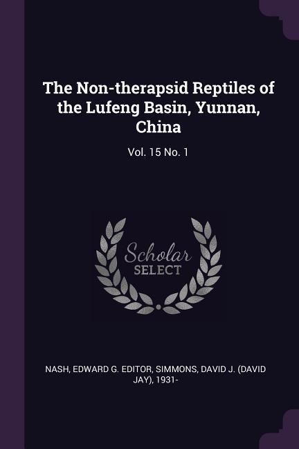 Produktbild: The Non-therapsid Reptiles of the Lufeng Basin, Yunnan, China