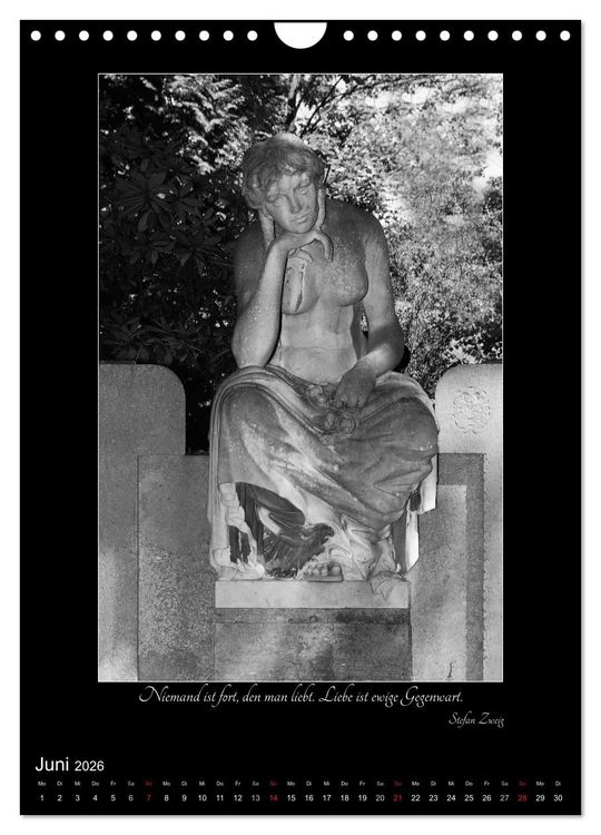 Produktbild: S&uuml;dfriedhof Leipzig (Wandkalender 2026 DIN A4 hoch), CALVENDO Monatskalender