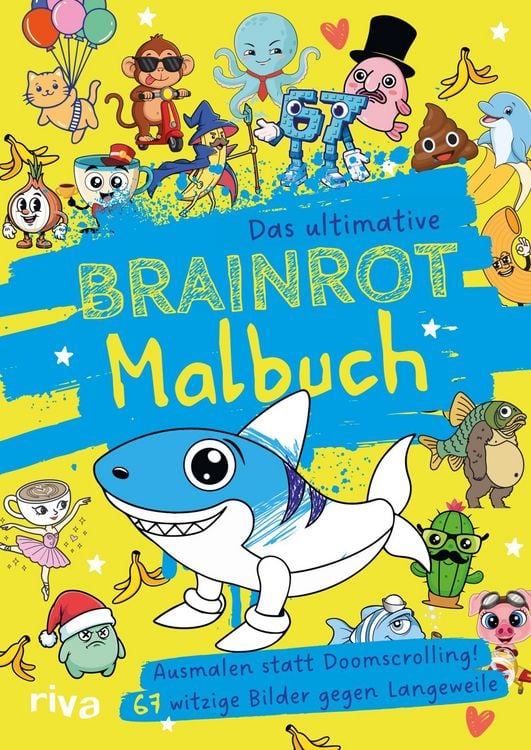 Produktbild: Das ultimative Brainrot-Malbuch
