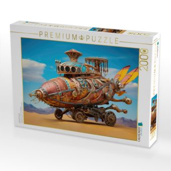 Produktbild: CALVENDO Puzzle Luftschiff-Fantasie | 2000 Teile Lege-Gr&ouml;&szlig;e 90x67cm Foto-Puzzle f&uuml;r gl&uuml;ckliche Stunden