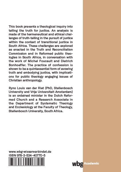 Produktbild: Avowing Truth, Embodying Justice