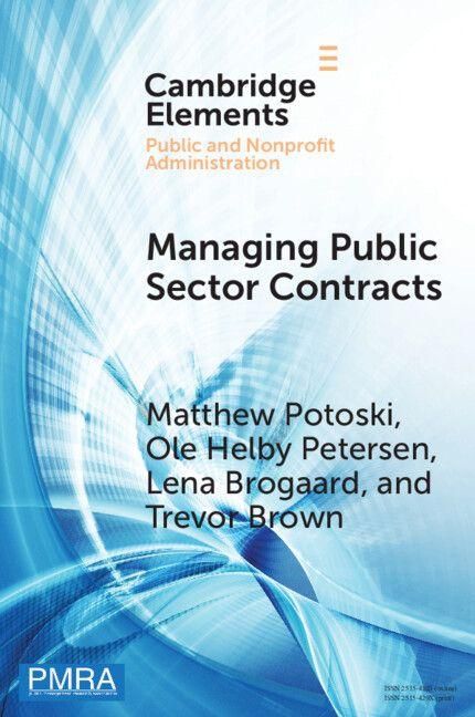 Produktbild: Managing Public Sector Contracts