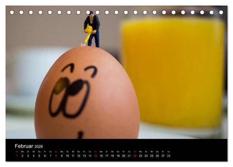 Produktbild: Die wahren K&ouml;che (Tischkalender 2026 DIN A5 quer), CALVENDO Monatskalender