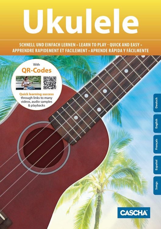 Produktbild: Soprano Ukulele Linden Set (incl. incl. 4 languages Method (DE/EN/FR/ES), Bag unpadded, 3 Picks, Tuner) **