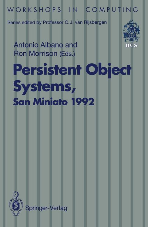 Produktbild: Persistent Object Systems