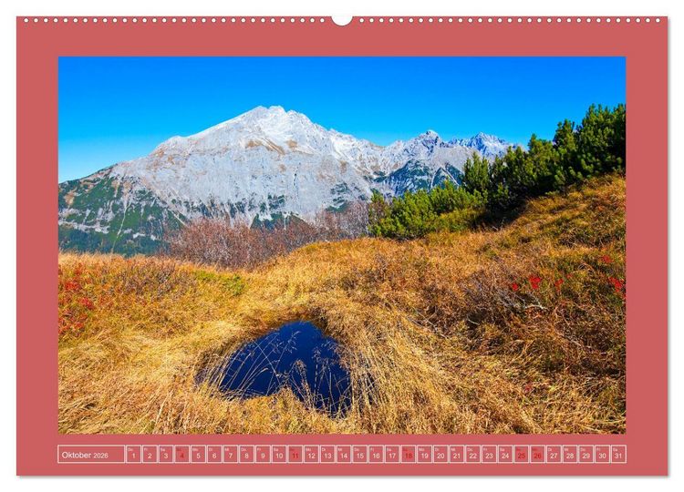 Produktbild: Wei&szlig;bach bei Lofer (Wandkalender 2026 DIN A2 quer), CALVENDO Monatskalender