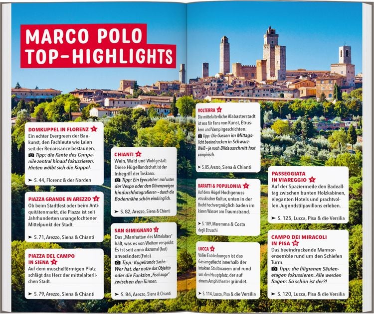 Produktbild: MARCO POLO Reisef&uuml;hrer Toskana