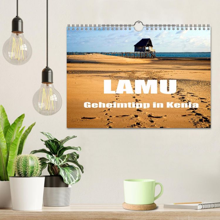 Produktbild: Lamu - Geheimtipp in Kenia (Wandkalender 2026 DIN A4 quer), CALVENDO Monatskalender