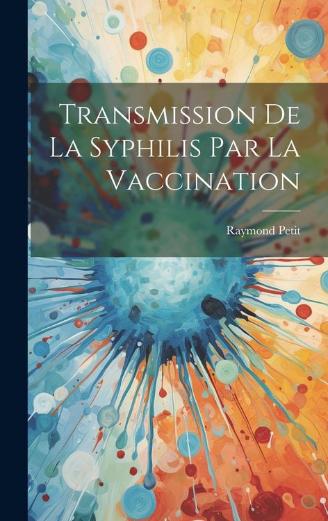 Produktbild: Transmission de la syphilis par la vaccination