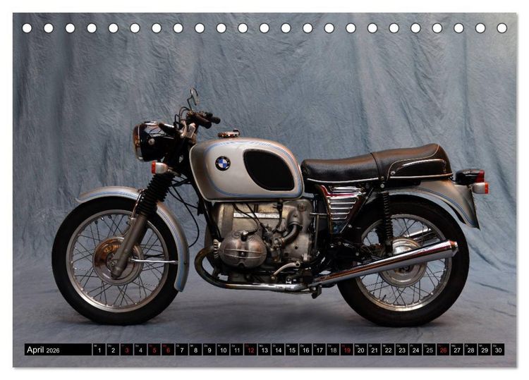 Produktbild: BMW R 60/5 (Tischkalender 2026 DIN A5 quer), CALVENDO Monatskalender