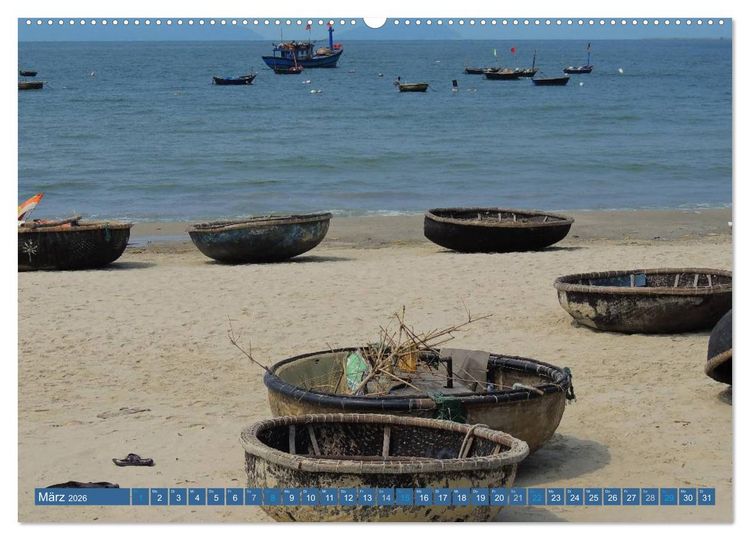 Produktbild: Vielseitiges Vietnam (Wandkalender 2026 DIN A2 quer), CALVENDO Monatskalender