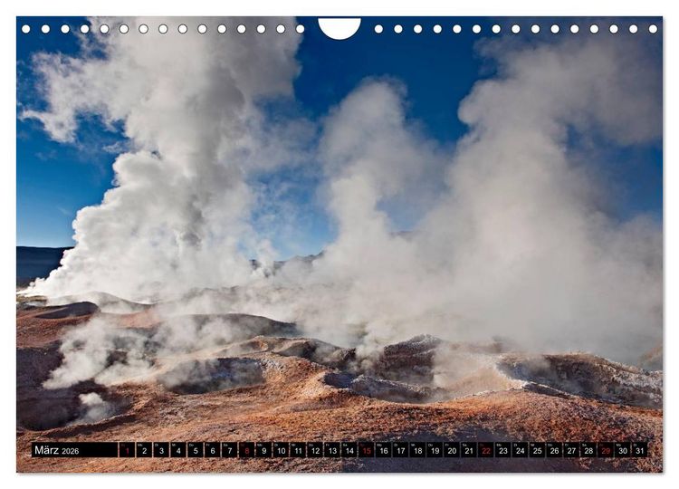 Produktbild: Bolivien Andenlandschaften (Wandkalender 2026 DIN A4 quer), CALVENDO Monatskalender