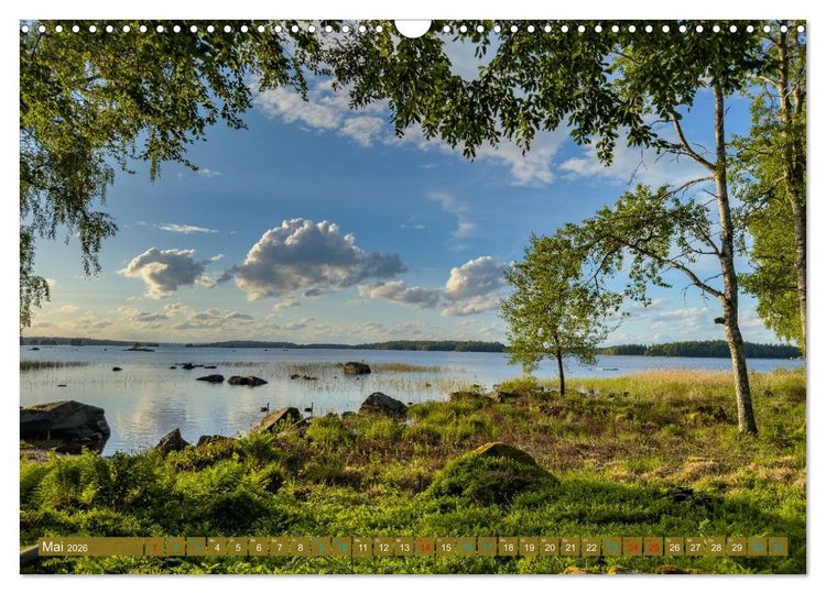 Produktbild: SCHWEDEN wild-romantisch (Wandkalender 2026 DIN A3 quer), CALVENDO Monatskalender