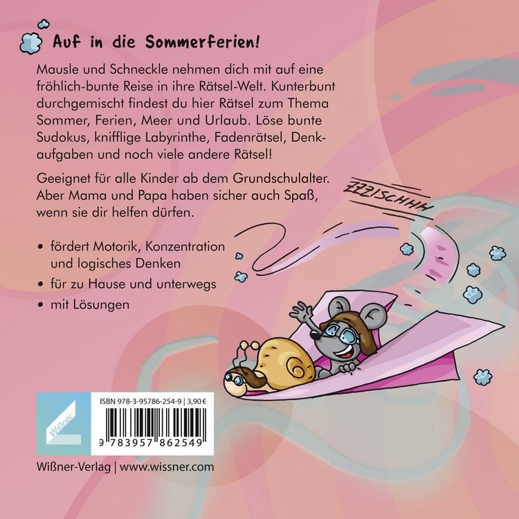 Produktbild: SOMMER-R&auml;tsel mit Mausle und Schneckle
