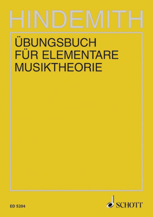 Produktbild: &Uuml;bungsbuch f&uuml;r elementare Musiktheorie