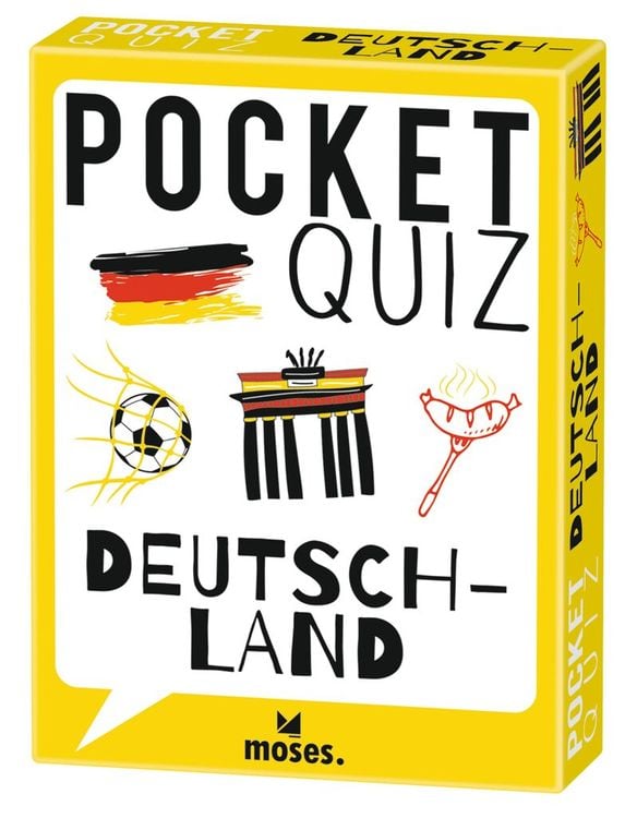 Produktbild: Moses. - Pocket Quiz - Deutschland