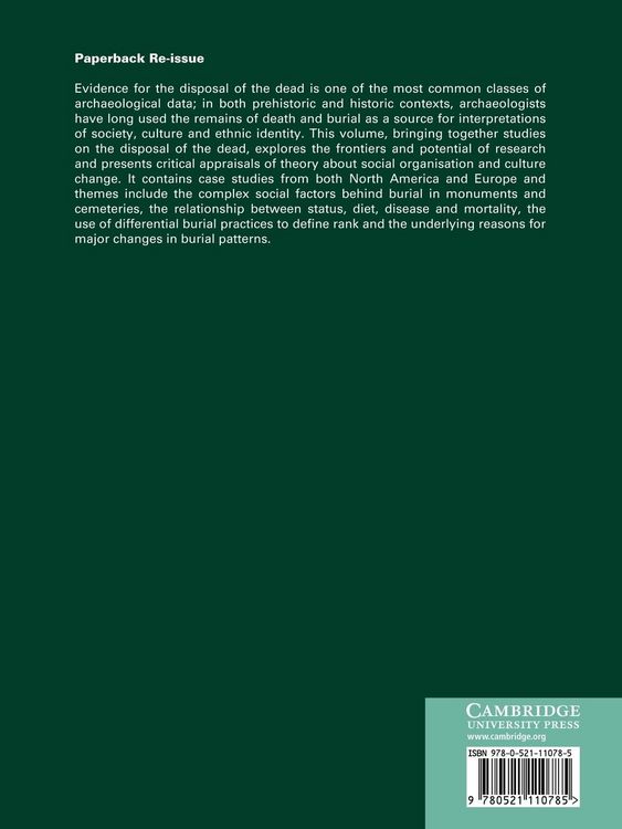 Produktbild: The Archaeology of Death