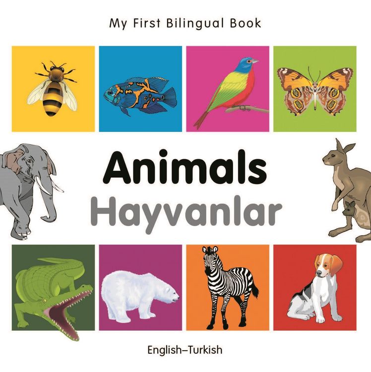 Produktbild: My First Bilingual Book-Animals (English-Turkish)