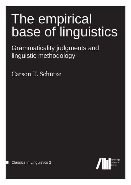 Produktbild: The empirical base of linguistics