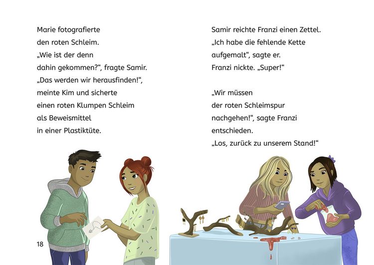 Produktbild: Die drei !!!, B&uuml;cherhelden 2. Klasse, Schleim-Alarm!