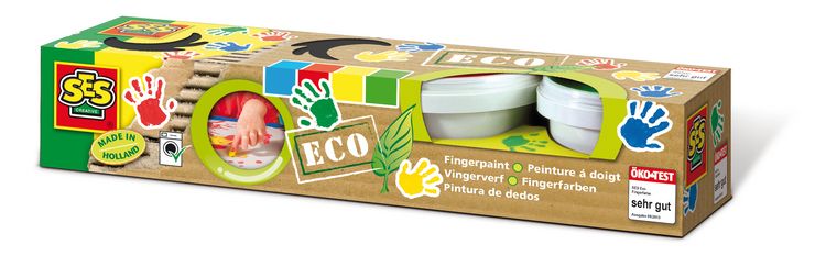 Produktbild: Fingerfarbe Eco 4 Farben