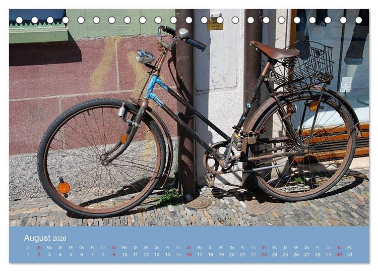 Produktbild: Das Fahrrad 2026 (Tischkalender 2026 DIN A5 quer), CALVENDO Monatskalender
