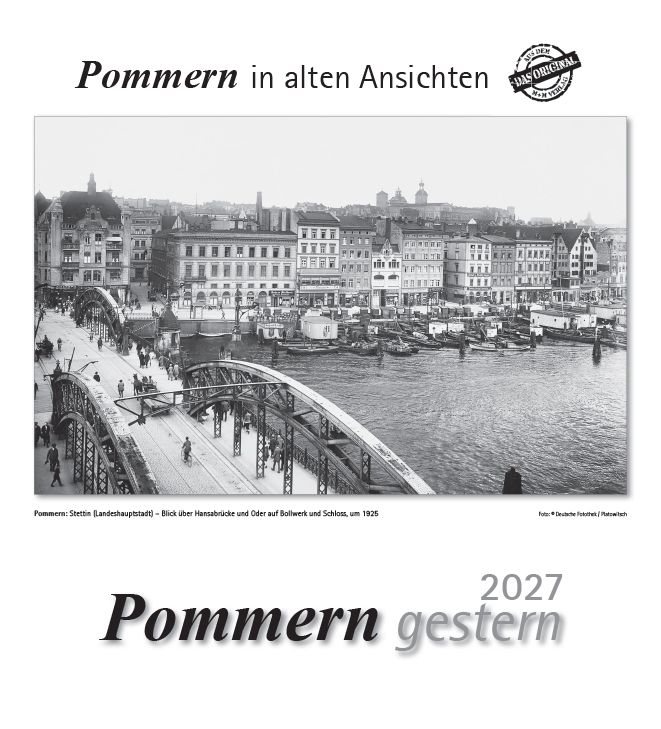 Produktbild: Pommern gestern 2027