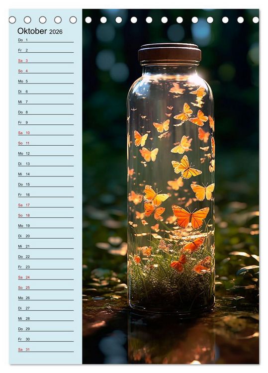 Produktbild: Voll die Flasche (Tischkalender 2026 DIN A5 hoch), CALVENDO Monatskalender