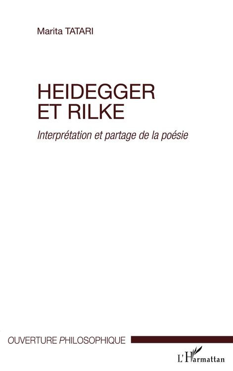 Produktbild: Heidegger et Rilke