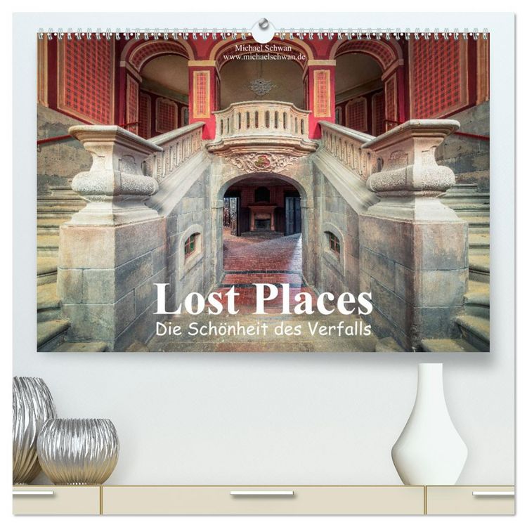 Produktbild: Die Sch&ouml;nheit des Verfalls - Lost Places (hochwertiger Premium Wandkalender 2026 DIN A2 quer), Kunstdruck in Hochglanz