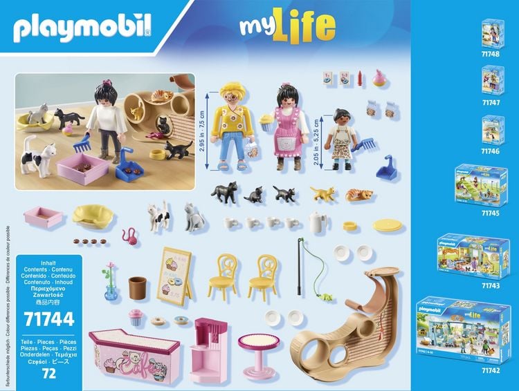 Produktbild: PLAYMOBIL 71744 Katzencafe