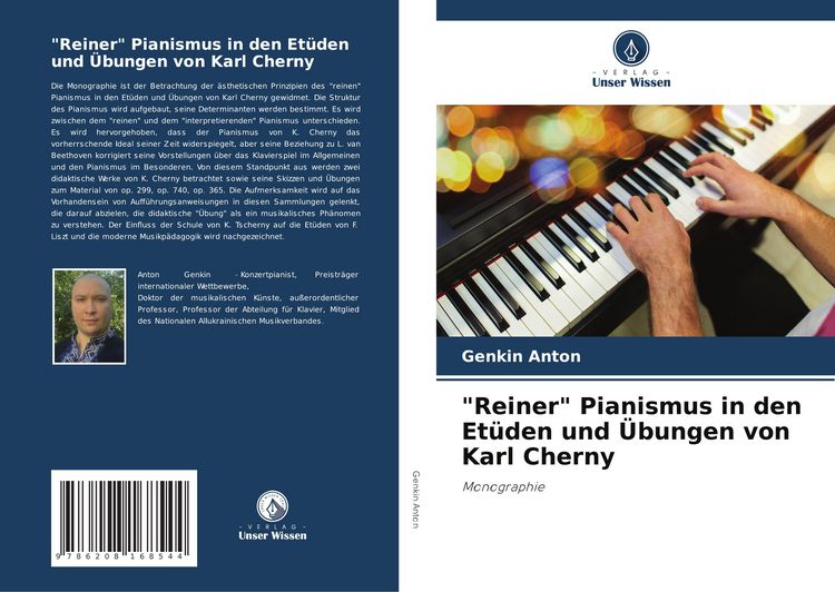 Produktbild: "Reiner" Pianismus in den Et&uuml;den und &Uuml;bungen von Karl Cherny
