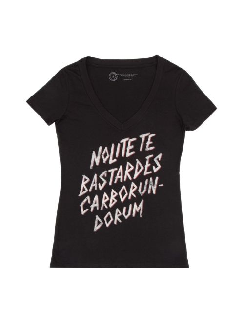 Produktbild: Nolite te bastardes carborondurum Women's V-Neck T-Shirt Small