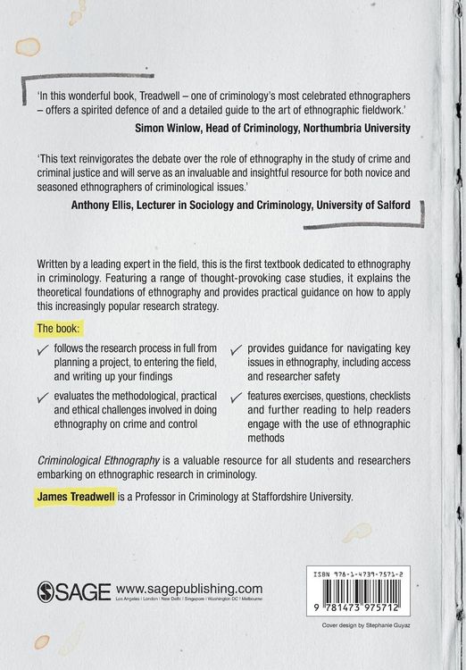 Produktbild: Criminological Ethnography