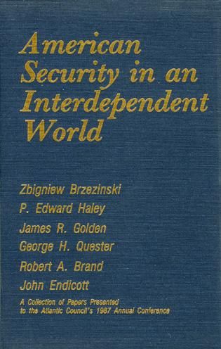 Produktbild: American Security in an Interdependent World