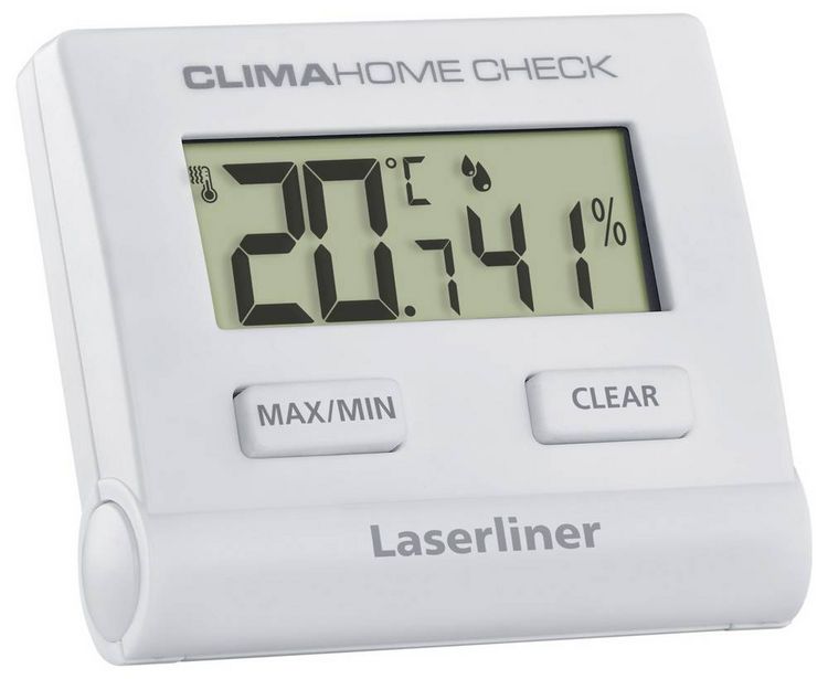 Produktbild: Laserliner ClimaHome-Check Luftfeuchtigkeits- und Temperaturdatenlogger