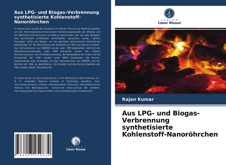 Produktbild: Aus LPG- und Biogas-Verbrennung synthetisierte Kohlenstoff-Nanor&ouml;hrchen