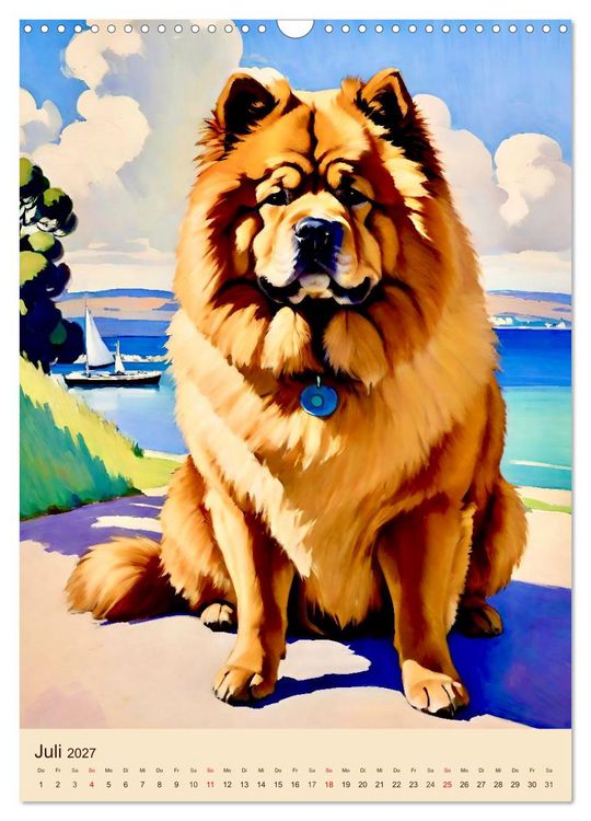 Produktbild: Der Chow Chow (Wandkalender 2027 DIN A3 hoch), CALVENDO Monatskalender