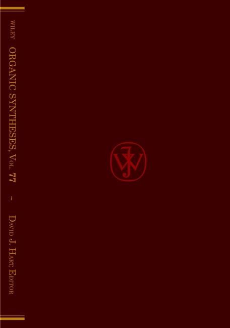 Produktbild: Organic Syntheses, Volume 77