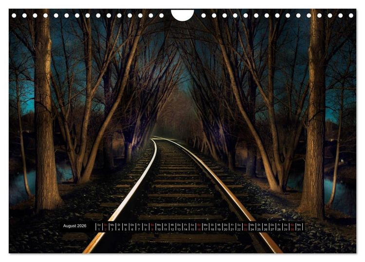 Produktbild: Sehnsucht der Natur (Wandkalender 2026 DIN A4 quer), CALVENDO Monatskalender